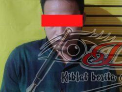 Sok Jagoan Bawa Samurai, Pemuda Ini Tertunduk Saat Diamankan Polisi