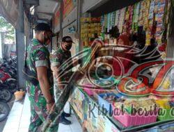 Koramil 09 Grogol Dim 0726/Skh cek stok dan harga Migor, Turun langsung di pasar Telukan dan Grogol