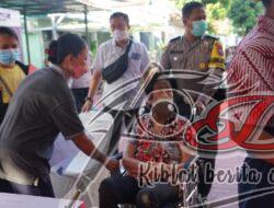 Jelang HUT Polri Ke-76, Polsek Tambaksari Gelar Vaksinasi Presisi