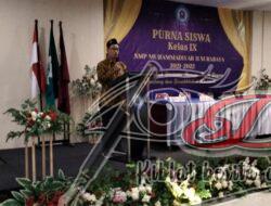 Tiga Pesan Ketua PCM Krembangan-Purna Siswa SMP Muhammadiyah 11 Surabaya