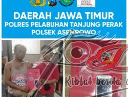 Dua Budak Sabu Keok Ditangan Unit Reskrim Polsek Asemrowo