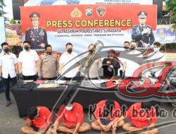 Satreskrim Polrestabes Surabaya Bekuk Komplotan Curanmor