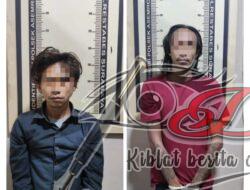 Curi Tutup Gorong-gorong, Dua Tersangka Diamankan Polsek Asemrowo