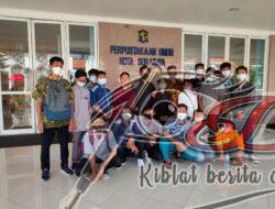Isi Liburan Bermanfaat, Santri Panti Asuhan KH Achmad Dahlan Kunjungi Perpustakaan