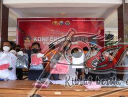 Komplotan Curanmor yang Kerap Meresahkan Masyarakat Berhasil Diringkus Polres Lumajang