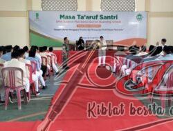 MPLS, Danramil Sambirejo Berikan Materi Wasbang pada 210 Peserta Didik