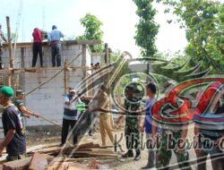 Dapat Apresiasi Camat Nguter Kegiatan Rehab RTLH Anggota Kodim 0726/Sukoharjo