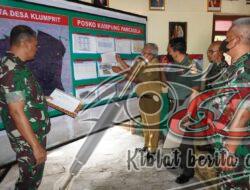 Kasdim Terjun Langsung Nilai Kampung Pancasila Di Wilayah Kodim 0726/Sukoharjo