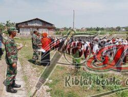 Bentuk Kedisiplinan Dan Karakter Siswa SMK I Klego Koramil Klego Latih PBB