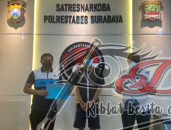 Pengedar Sabu Tidak Berkutik Saat Diamankan Oleh Satresnarkoba Polrestabes Surabaya