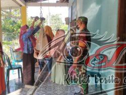 Bentuk Kepedulian Kesehatan Balita Babinsa Dampingi Kegiatan Posyandu