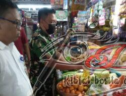 Serda Tito Cek Langsung Perkembangan Harga Migor di Pasar Hardjodaksino.