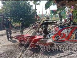Waktu Istirahat, Satgas TMMD Kodim 0724/ Boyolali Tetap Jaga Kebersihan Alat
