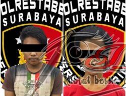 Dua Begal Meresahkan berhasil Diringkus Satreskrim Polrestabes Surabaya