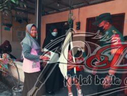 Pantau Posyandu di Desa, Babinsa Majenang Ajak Masyarakat Jaga Kesehatan Ibu dan Anak