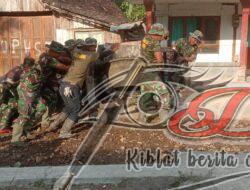 Satgas TMMD Kompak Pindahkan Mesin Molen