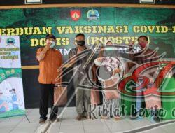 Vaksin Booster di Kodim Sragen Dapat Minyak Goreng