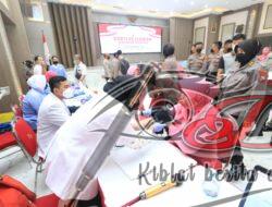 Baksos dan Polwan Goes To School, Sambut Hari Polwan ke-74, Polwan Polda Jatim Gelar Donor Darah