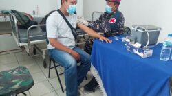 Yonkes 2 Marinir Gelar Vaksinasi di Mall City Of Tomorrow Surabaya
