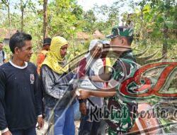 Dandim 0726/Sukoharjo Tinjau Sasaran Fisik dan Non Fisik TMMD di Desa Jangglengan