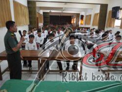 Santri Ponpes Al Mukmin Ngruki Ikuti Kegiatan Wasbang dan Materi Outbond dari Kodim 0726/Sukoharjo