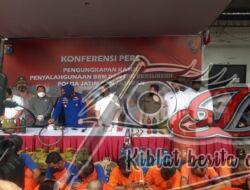Puluhan Tersangka Penyalah Gas Keok Ditangan Polda Jatim