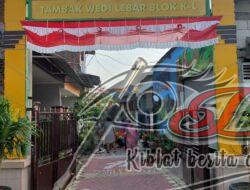 Ciptakan Kampung Sehat Dan Bersih Warga Tambak Wedi GG lebar Gotong Royong