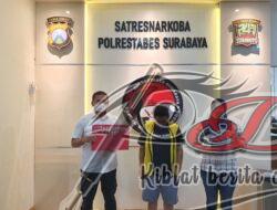 Jadi Budak Narkoba, Perempuan Ini Ditangkap Satresnarkoba Polrestabes Surabaya