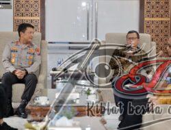 Ketua Pengadilan Tinggi Surabaya Melakukan Kunjungan ke Mapolda Jatim di Sambut Hangat