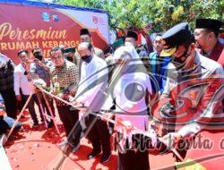 Gubernur Jatim Resmikan Rumah Kebangsaan Bersama Kapolda Jatim