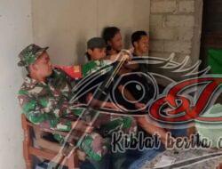 Jalin Komunikasi, Babinsa Sambangi Warga Binaan