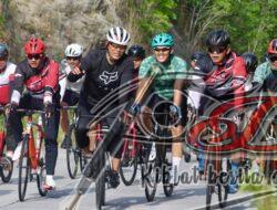 Gowes Bersama Jajaran, Danrem 074/Wrt Beri Pesan Akan Pentingnya Kesehatan