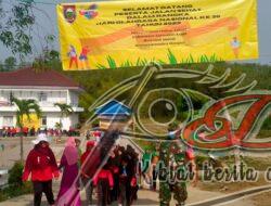 Babinsa Koramil Wonosegoro Dampingi Jalan Sehat dalam Rangka Haornas