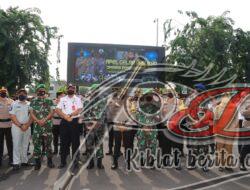 Polrestabes Surabaya Mengeheningkan Cipta Atas Tragedi Kanjuruhan Sebelum Gelar Pasukan Operasi Zebra