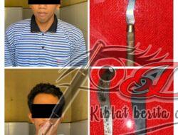 Bawa Celurit, Kedua Pemuda Diamankan Polsek Semampir