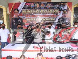 Polres Lamongan Amankan 11 Pelaku Pencurian Ternak dan Motor