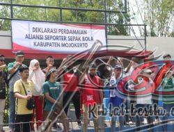 Deklarasi Damai Aliansi Suporter Sepak Bola Kabupaten Mojokerto, Bentuk Aksi Solidaritas Tragedi Kanjuruhan