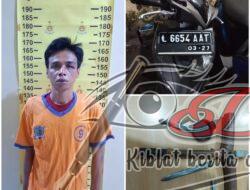 Satu Dari Dua Pelaku Curanmor Diringkus Polsek Gubeng
