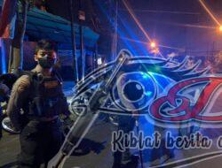 Antisipasi Tindak Kriminal dan Cegah Balap Liar Puluhan Personel Polres Gresik Patroli Skala Besar