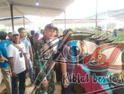 Babinsa 0817-01/Driyorejo Bersinergi dalam Festival Tanaman Hias Tahun 2022