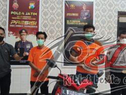 Dua Jambret Harus Meringkuk Disel Tahanan Mapolsek Genteng