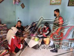 Babinsa Tipes Dampingi PMI dan Sibat Susur Warga