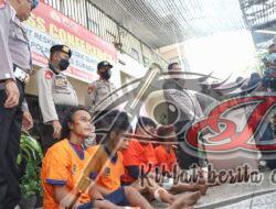 Polsek Sukolilo Tegas Hadiahi Komplotan Pelaku Curanmor Dengan Timah Panas