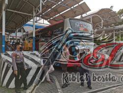 Ops Puri Agung 2022, Polresta Sidoarjo Optimalkan Patroli Terminal Bus Purabaya