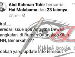 Viral !! Diduga Kedapatan Konsumsi Sabu, Oknum Anggota DPRD Bangkalan Di Ringkus Petugas.