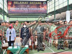 Babinsa dan Pasiter se Solo Raya mengikuti Sosialisasi dan KIE Program Penurunan Stunting di Kodim 0726/Sukoharjo