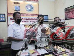 Polres Kediri Kota Ungkap Kasus Narkoba, Satu Orang Terduga Pengedar Diamankan