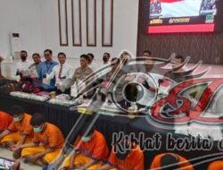 Komplotan Pengedar Narkoba Jaringan Laos-Indonesia Berhasil Diringkus Satresnarkoba Polrestabes Surabaya