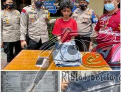 Gerak Cepat Polsek Dukuh Pakis, Kurang Dari 24 Jam Pelaku Curanmor Berhasil Diamankan