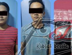 Dua Pengedar Narkoba Digrebek Polisi Saat Didalam Kamar Kos